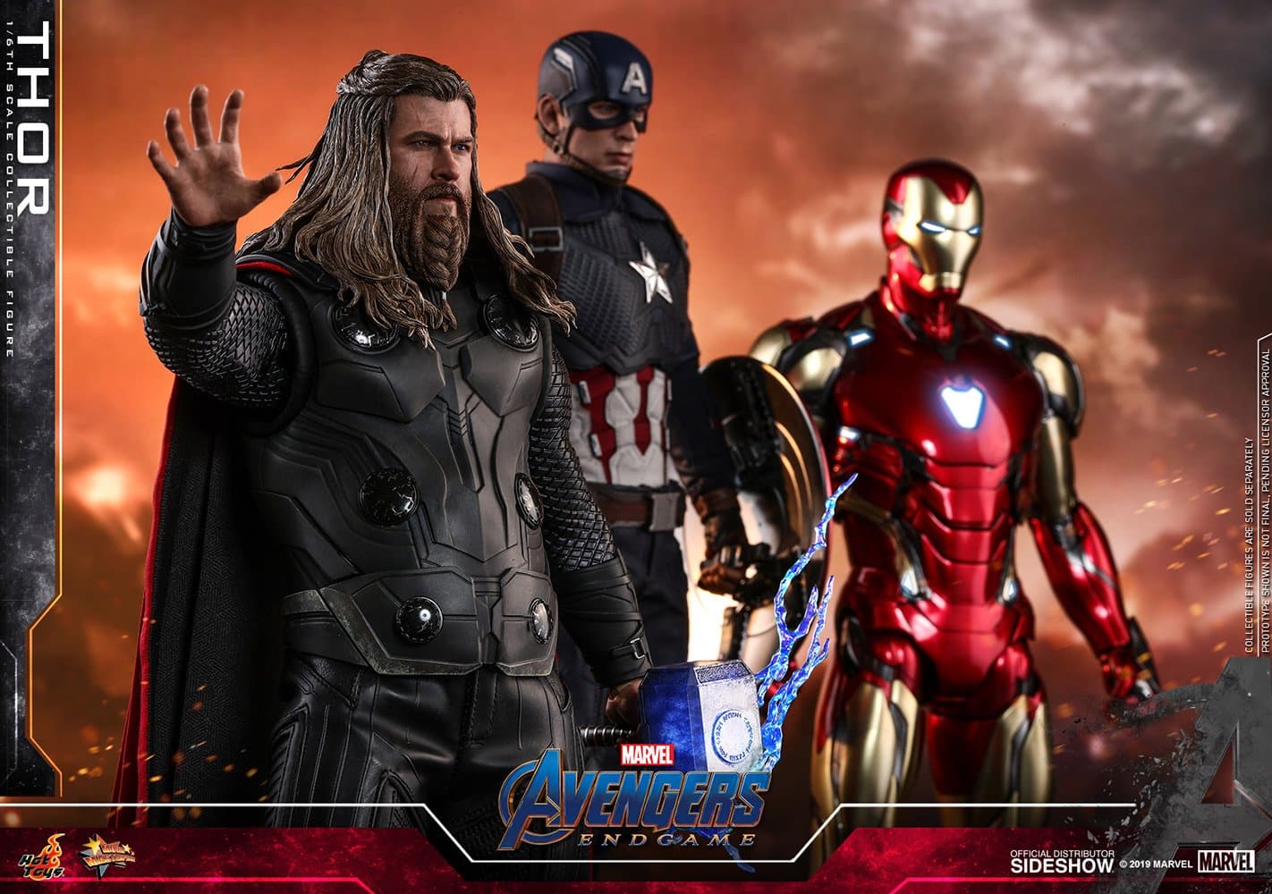 thor sixth scale figure marvel gallery da aa bf
