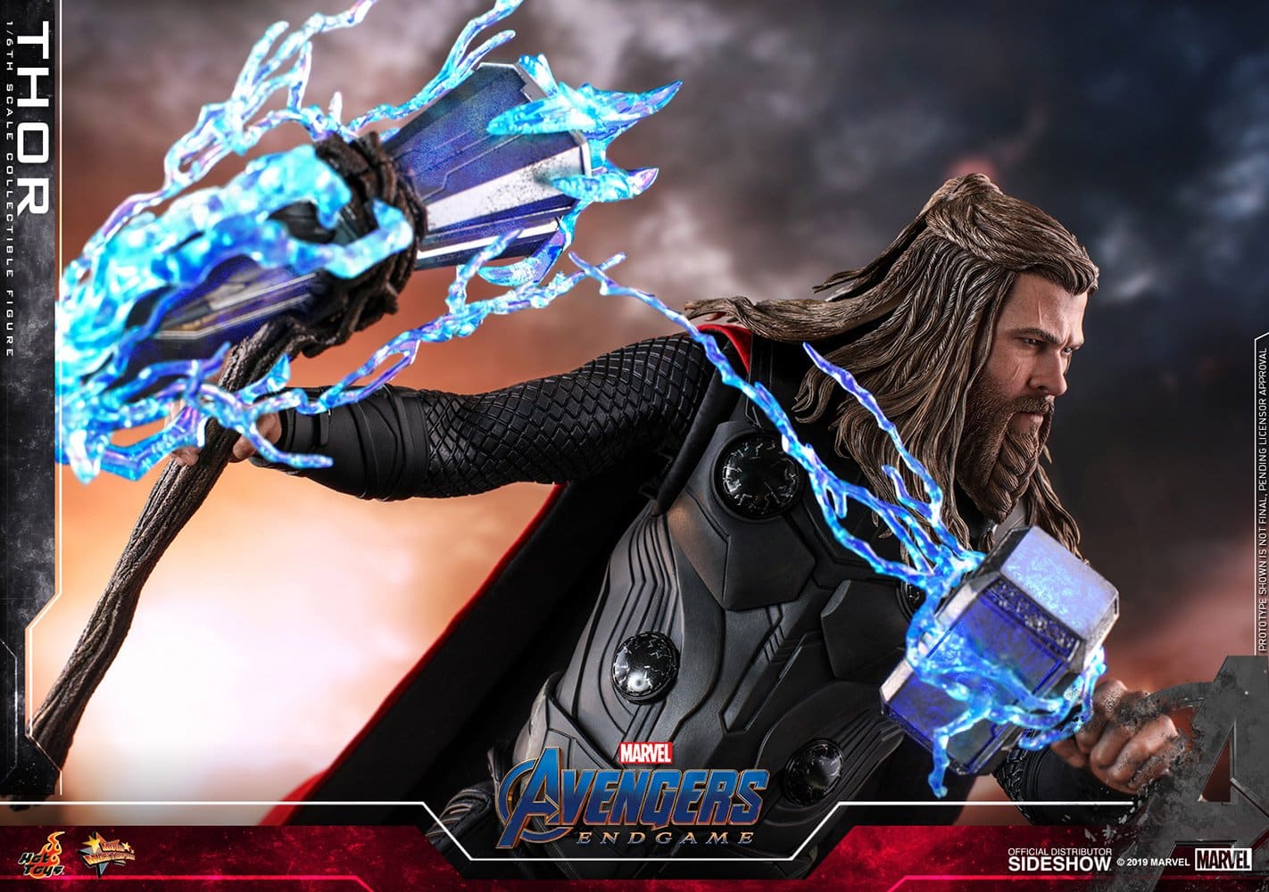thor sixth scale figure marvel gallery da aa e e