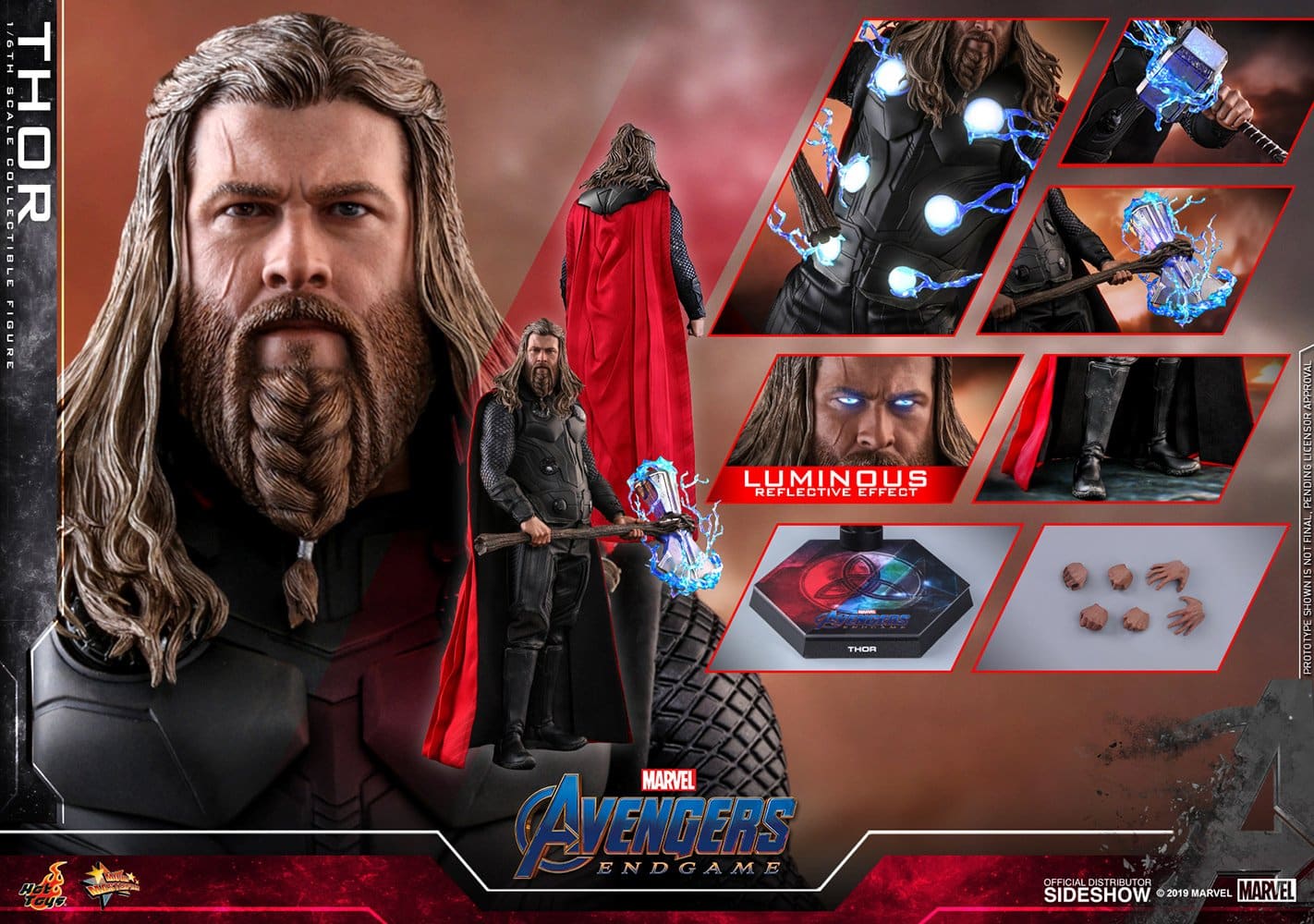thor sixth scale figure marvel gallery da aa