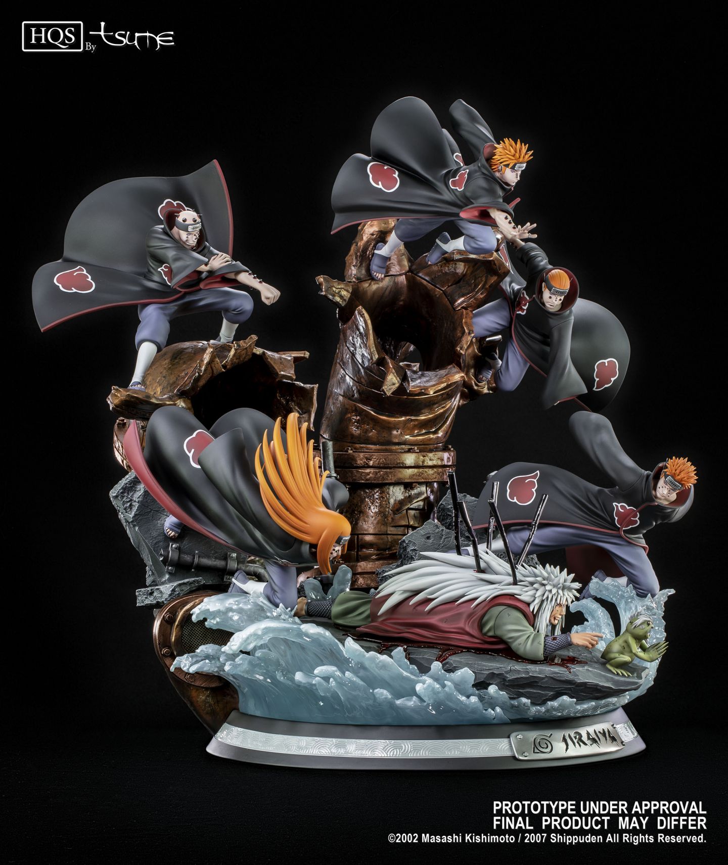 Tsume Jaraiya One Last Heartbeat HQS Naruto Shippuden Limited Statue Collectible