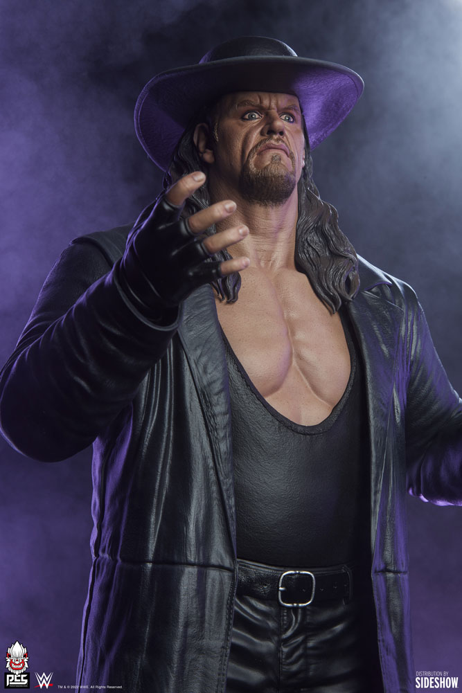undertaker the modern phenom scale statue pcs wwe gallery bdb c