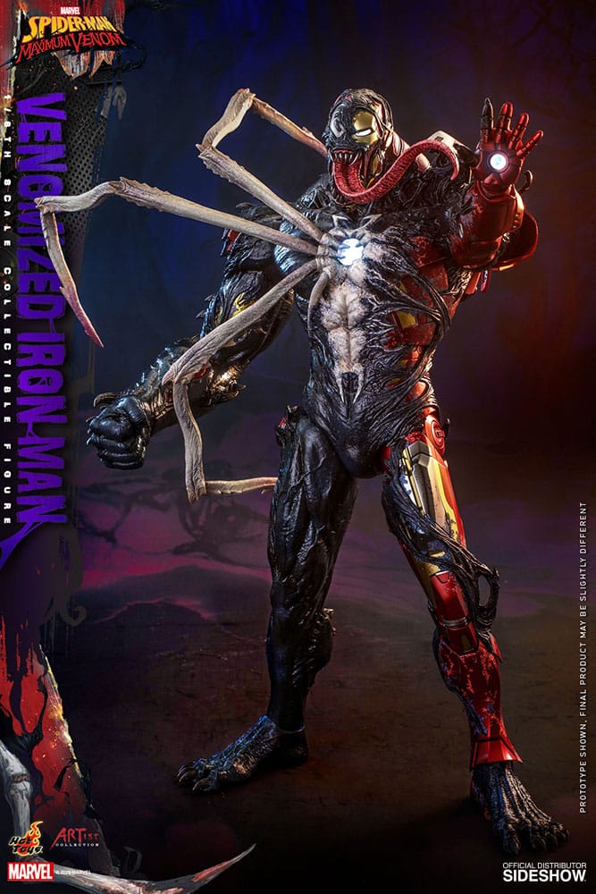 venomized iron man marvel gallery f d c