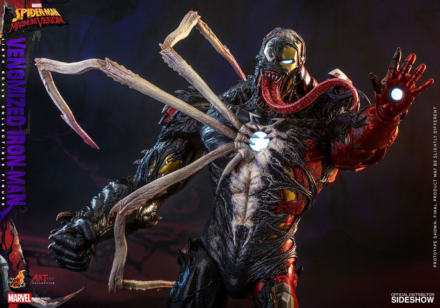 venomized iron man marvel gallery f e f
