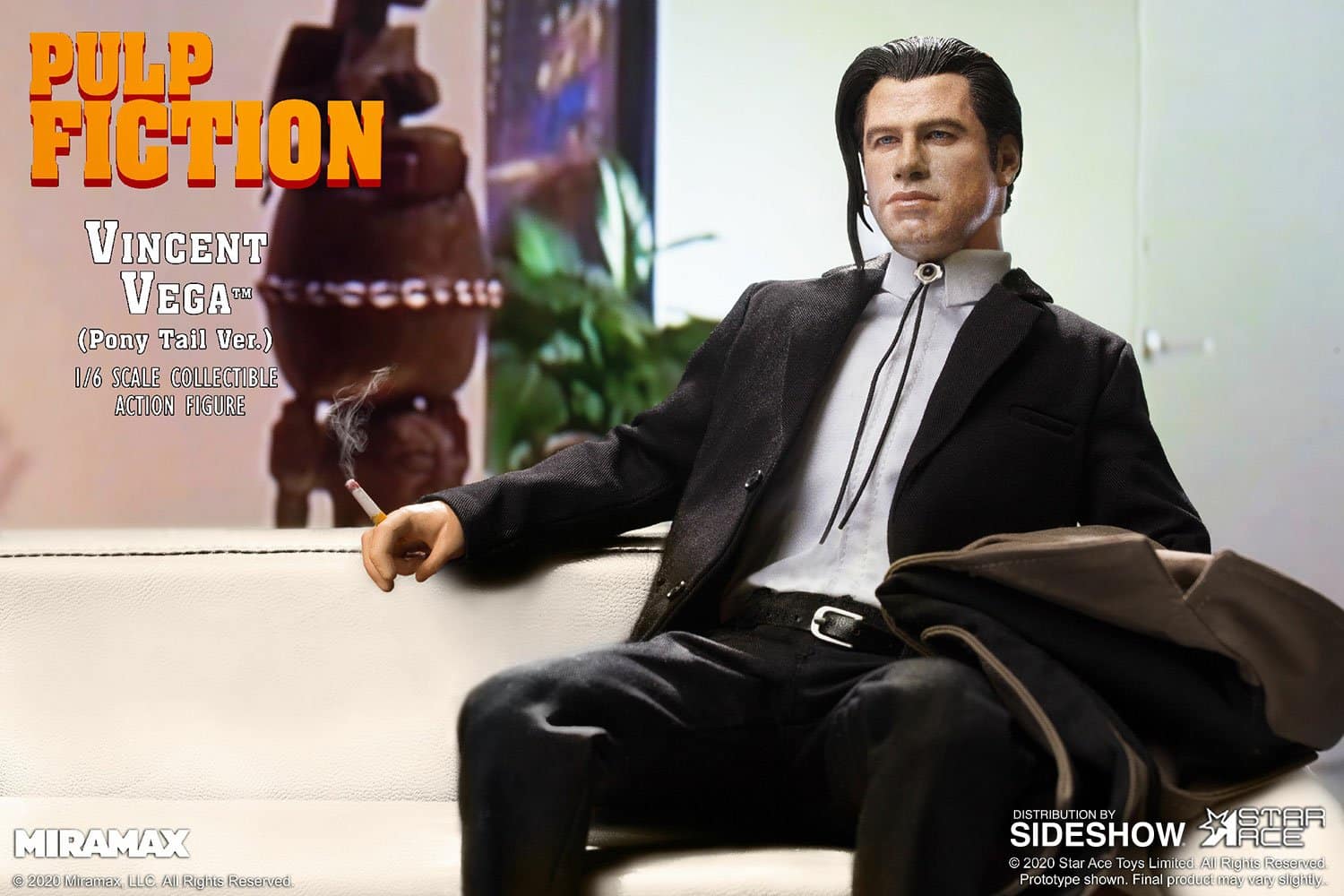 vincent vega pony tail version deluxe pulp fiction gallery e a ccbc bde