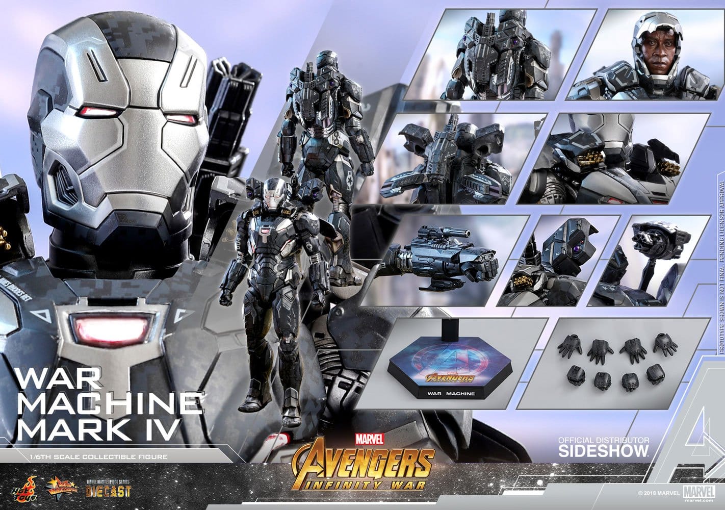 war machine mark iv marvel gallery c beb e f