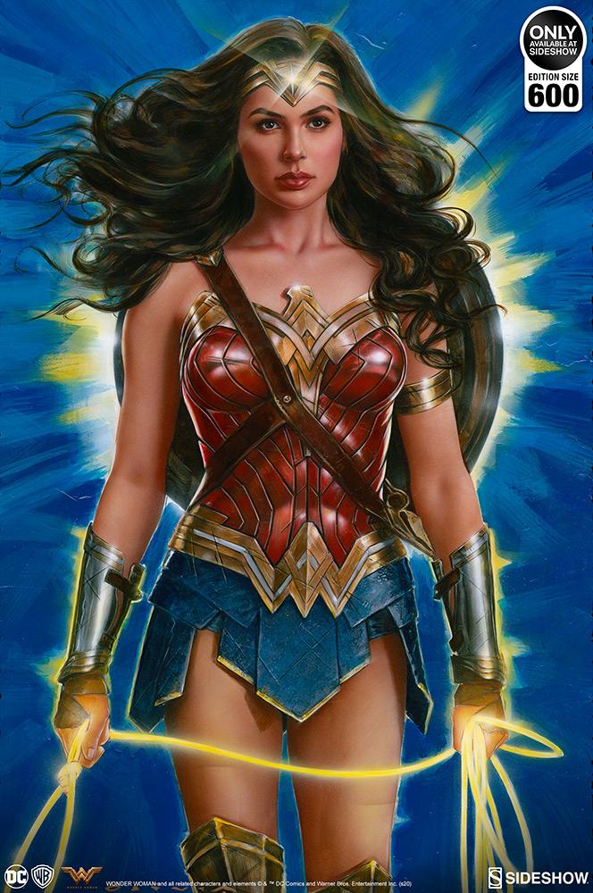 Wonder Woman Lasso Of Truth Art Print