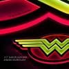 wonder woman led logo light large dc comics gallery fe c a