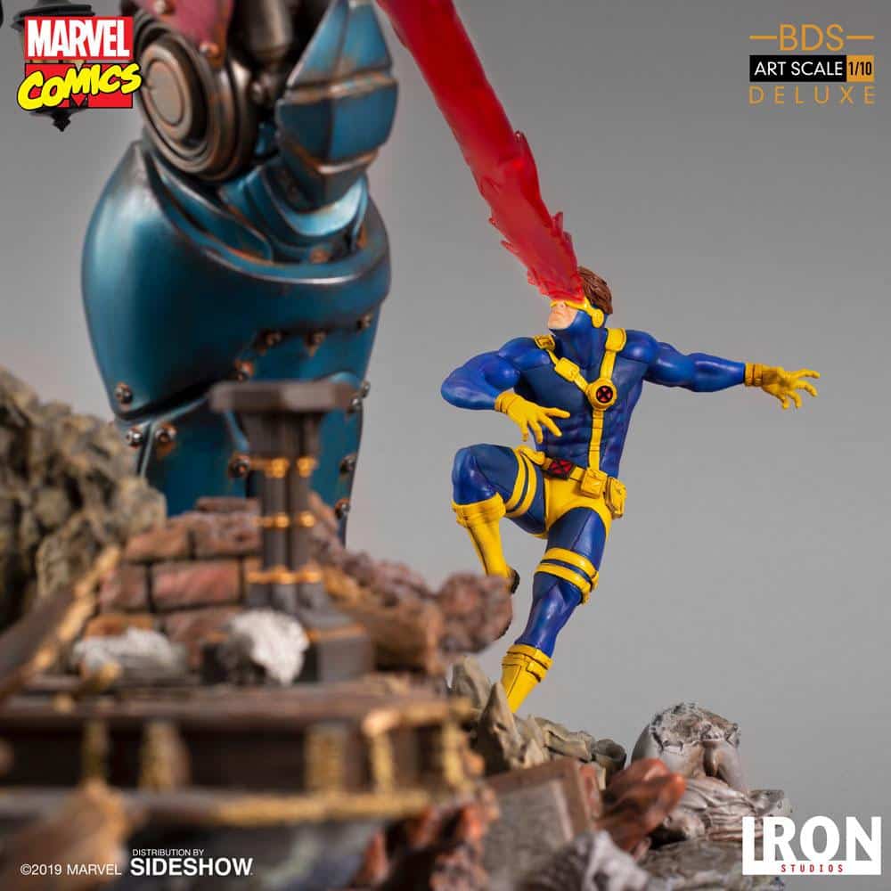 x men vs sentinel deluxe marvel gallery dc dd a