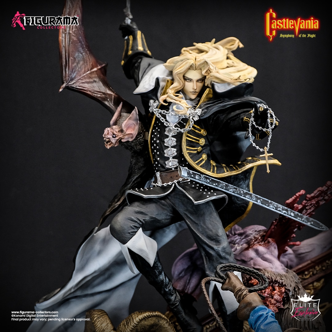 Castlevania Symphony of the Night : Alucard and Richter Statue Elite Exclusive