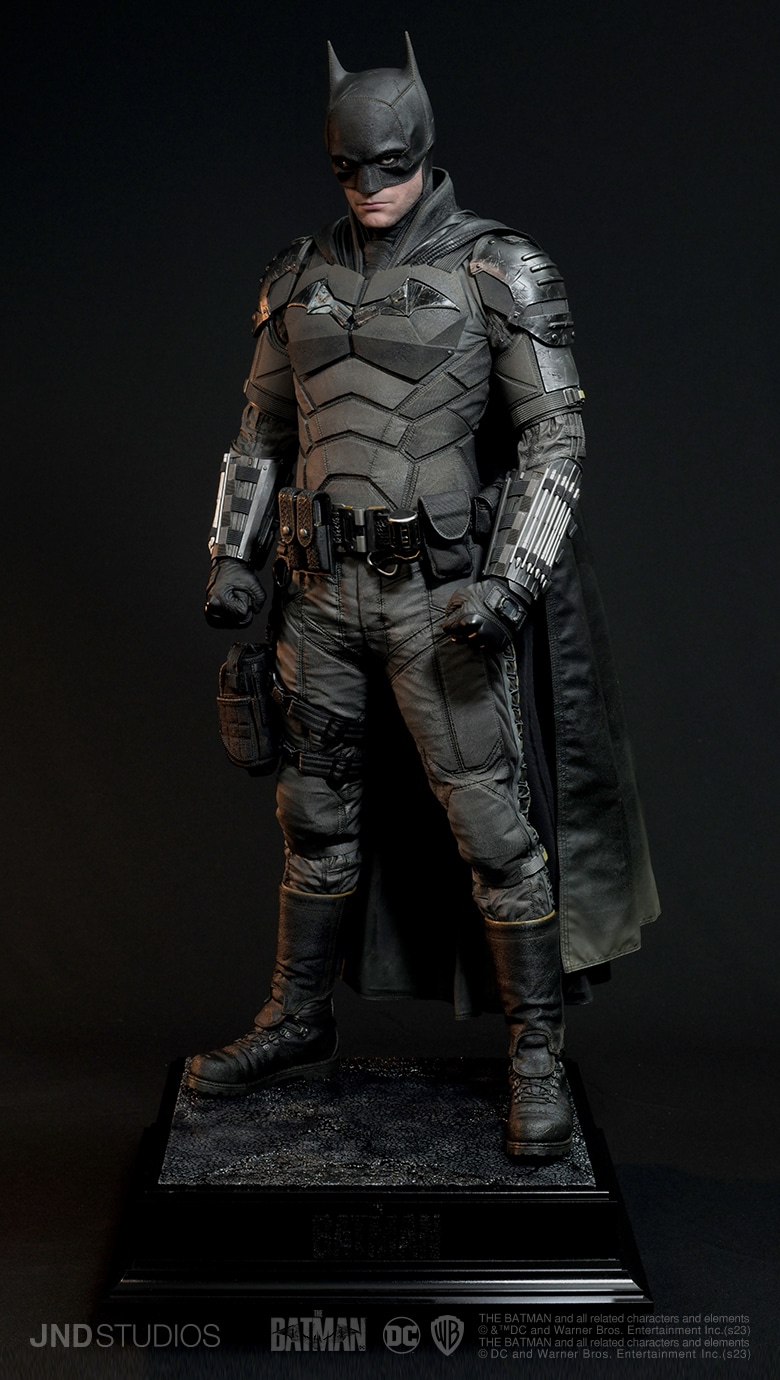 The Batman Robert Pattinson 1/3 Scale Hyperreal Movie Statue