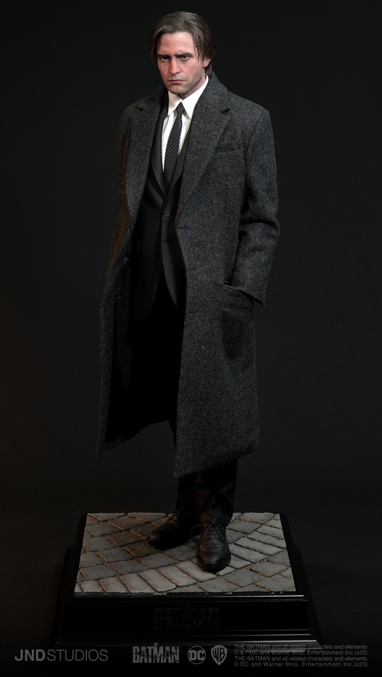JND Bruce Wayne Robert Pattinson 1/3 Scale Hyperreal Movie Statue