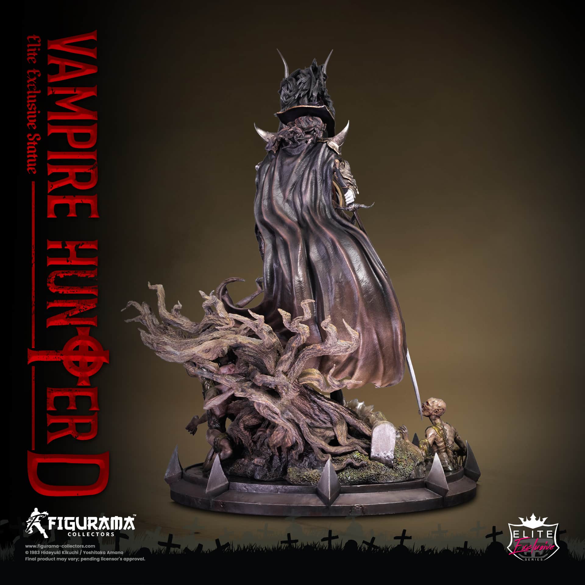 Vampire Hunter D Statue Diorama Elite Exclusive