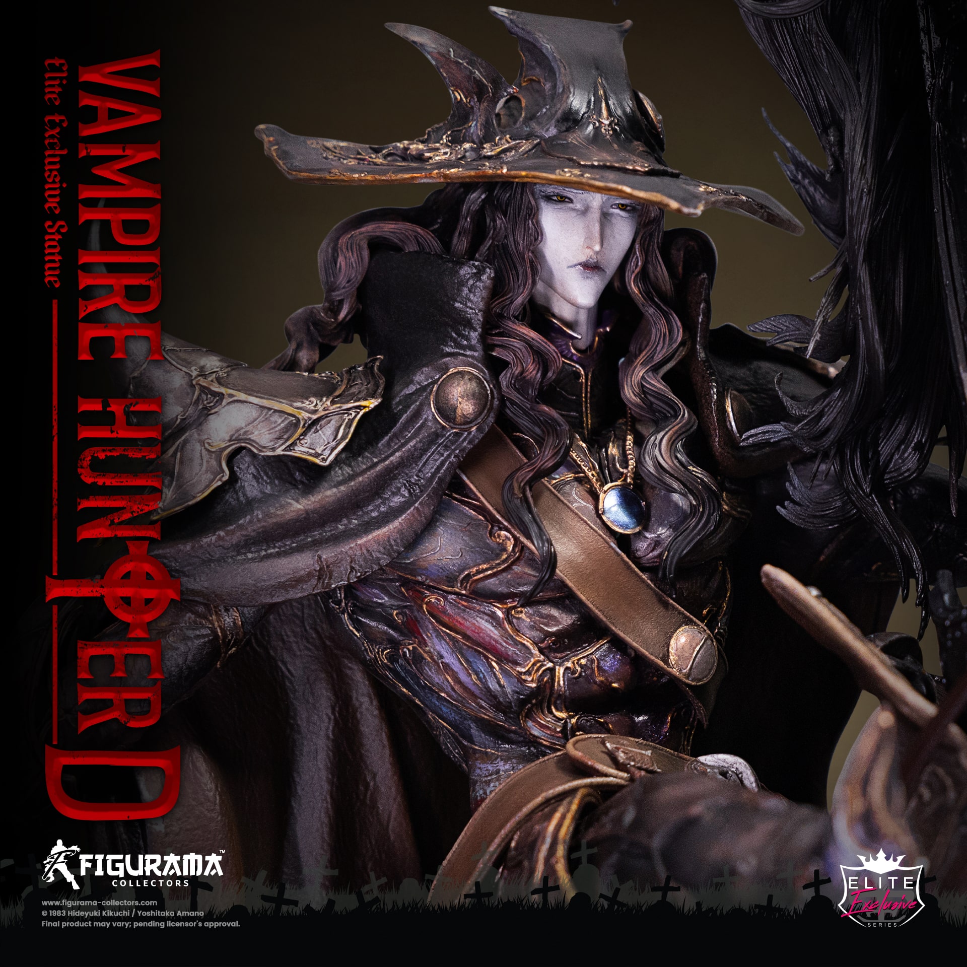 Vampire Hunter D Statue Diorama Elite Exclusive