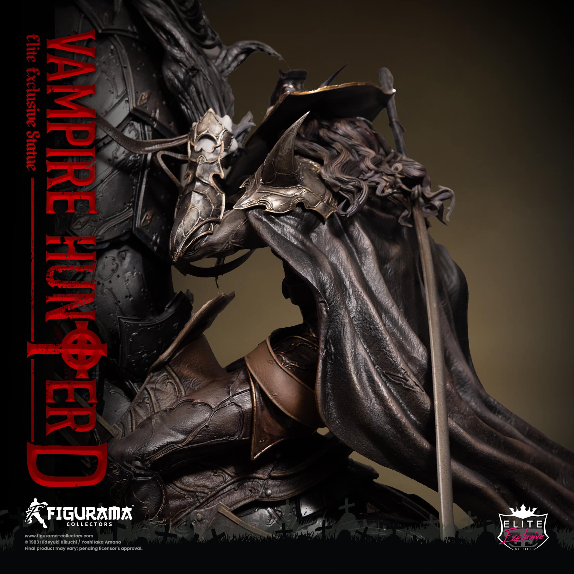 Vampire Hunter D Statue Diorama Elite Exclusive