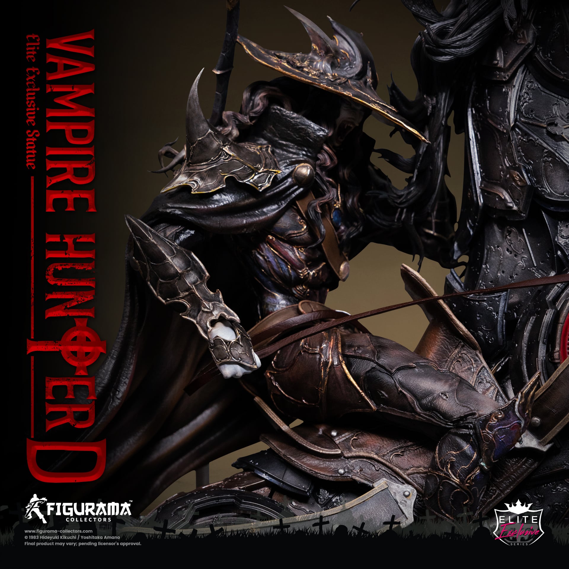 Vampire Hunter D Statue Diorama Elite Exclusive