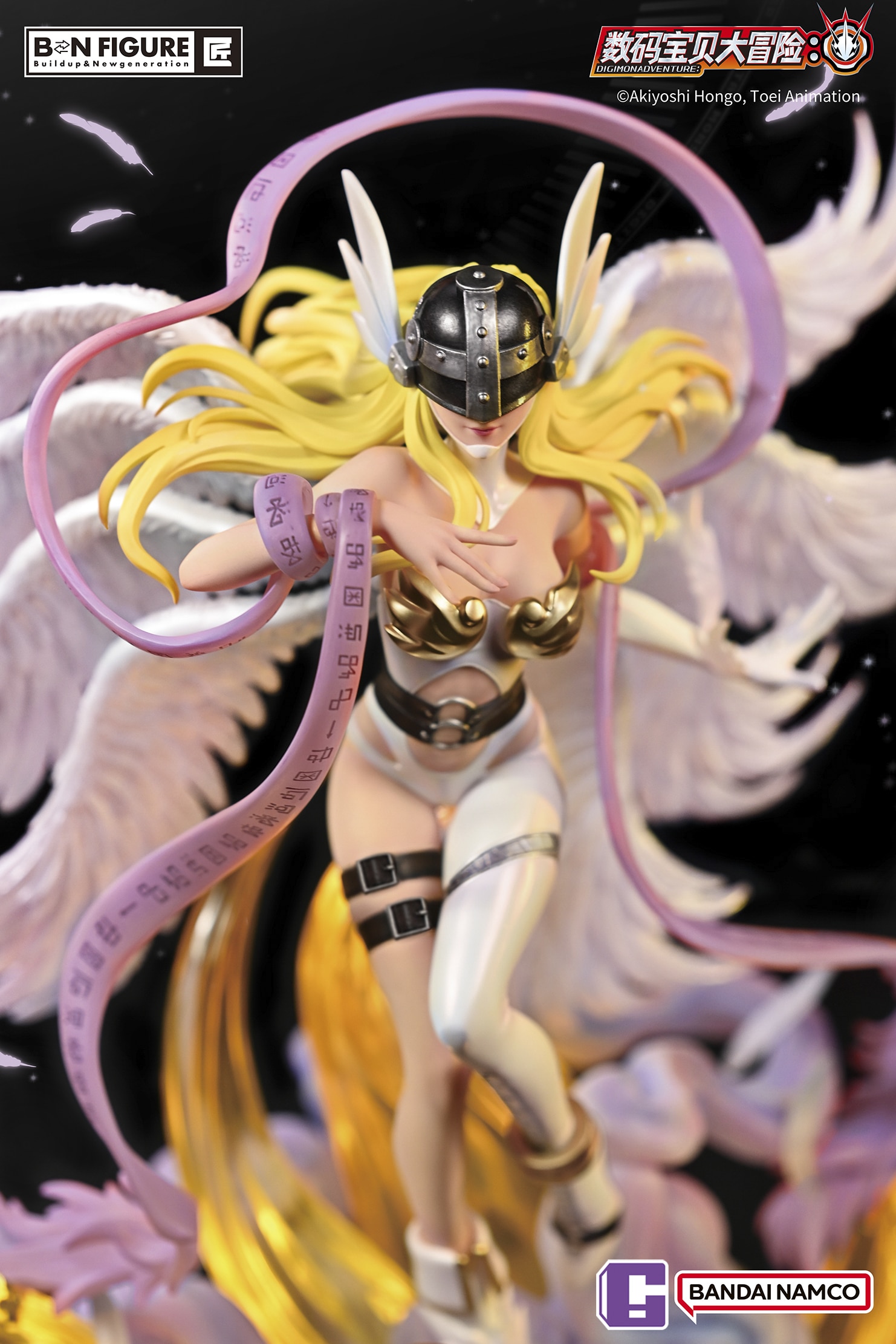 Digimon Adventures Yagami Hikari and Angewoman Statue