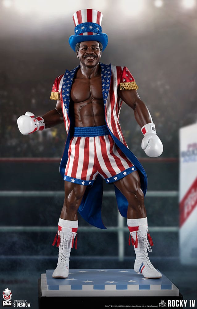 Rocky IV Apollo Creed Statue