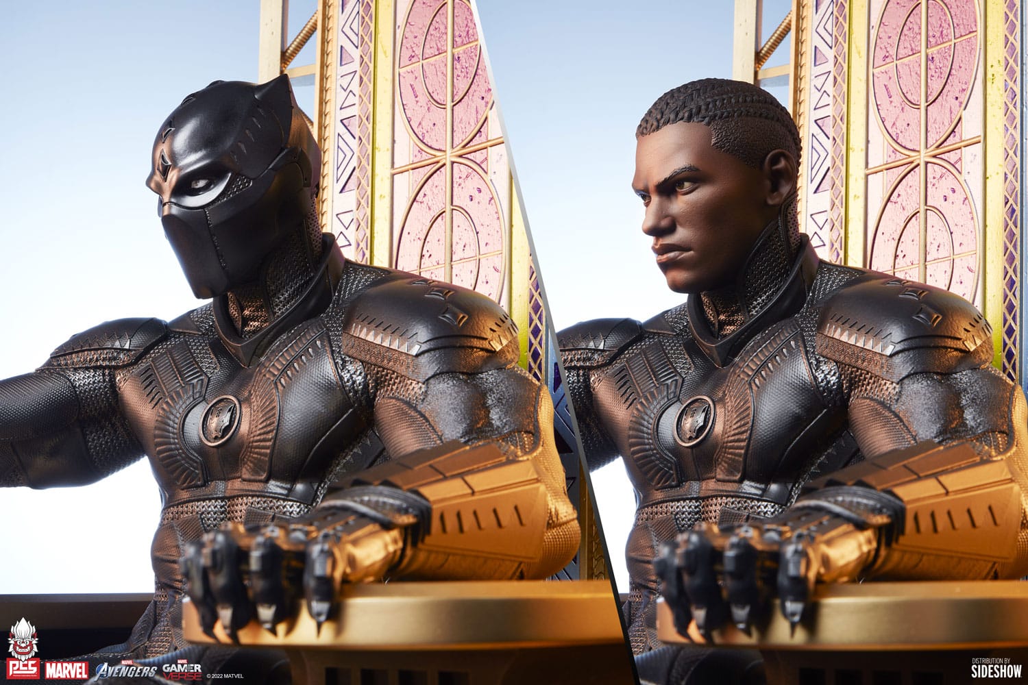 black panther scale statue marvel gallery fc e e e