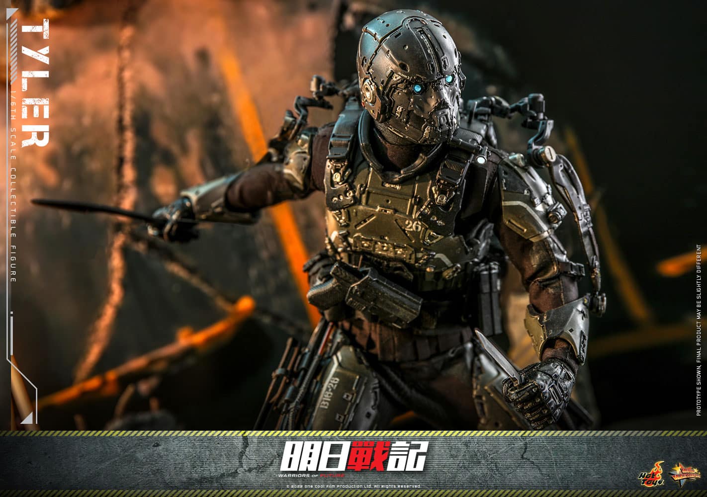 Warriors Of Future Tyler Sixth Scale Figure