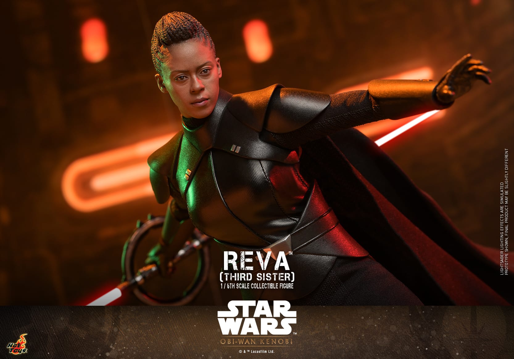 Obi-Wan Kenobi Reva Sixth Scale Figure Third Sister