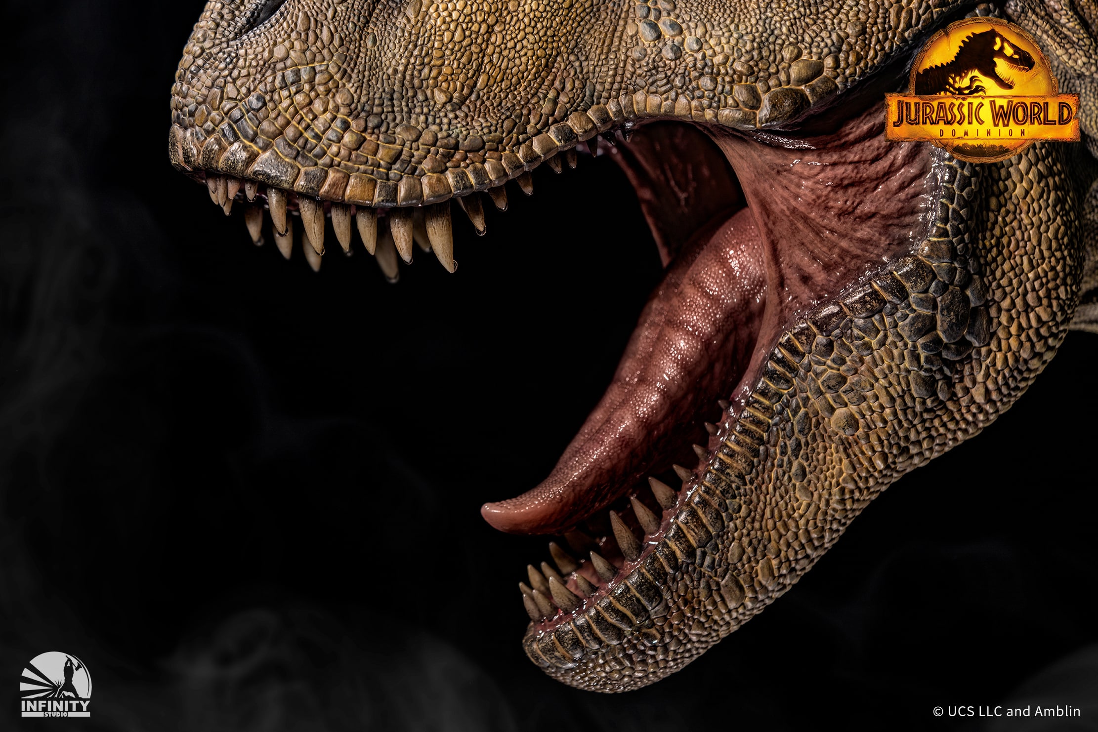 Jurassic World Dominion Tyrannosaurus Rex Wall-Mounted Bust Jurassic World Dominion Tyrannosaurus Rex Wall-Mounted Bust