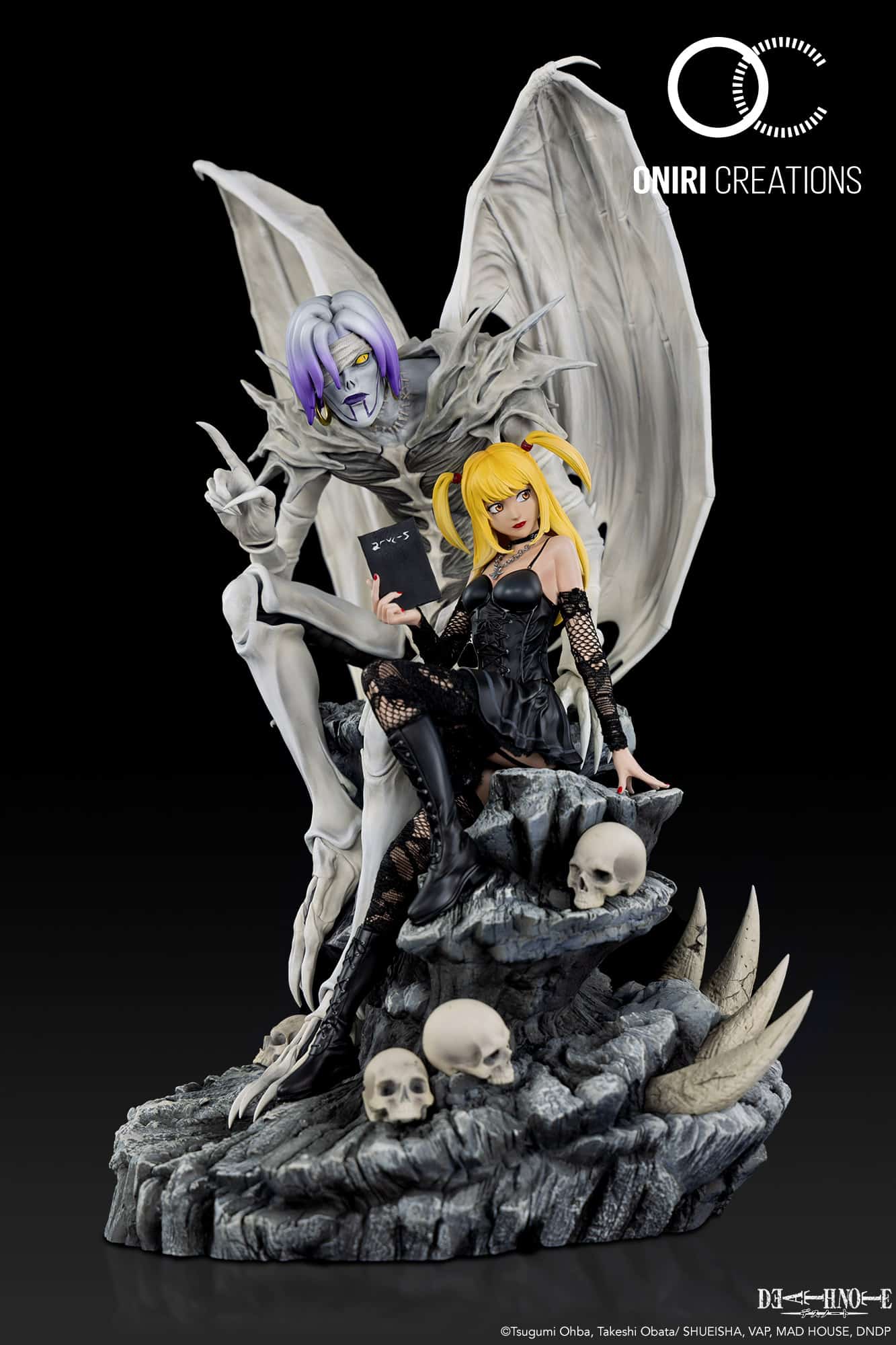Death Note Misa and Rem Statue Diorama