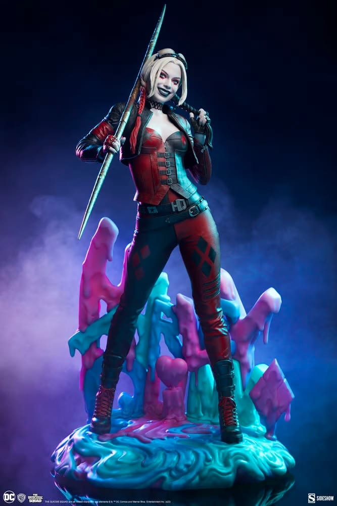 harley quinn premium format figure dc comics gallery e a acb