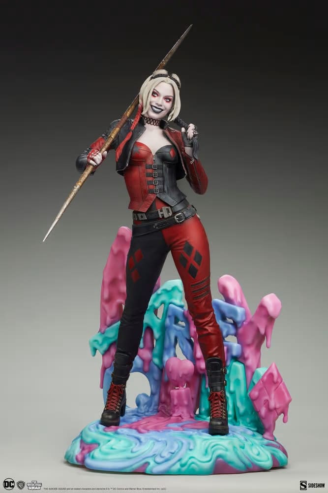 harley quinn premium format figure dc comics gallery e a dbad
