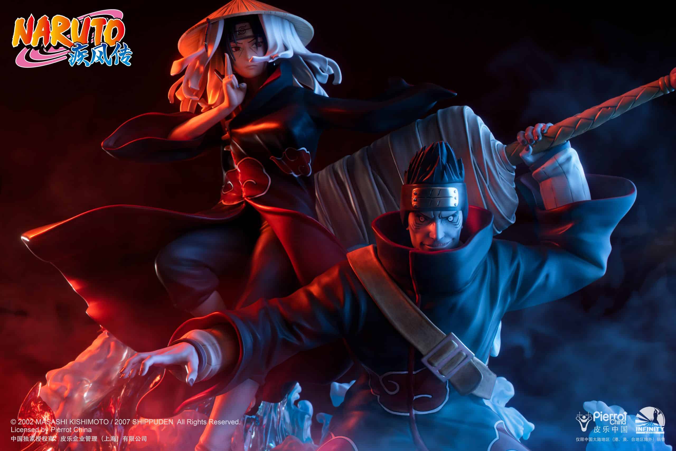 Naruto Kisame and Itachi Statue