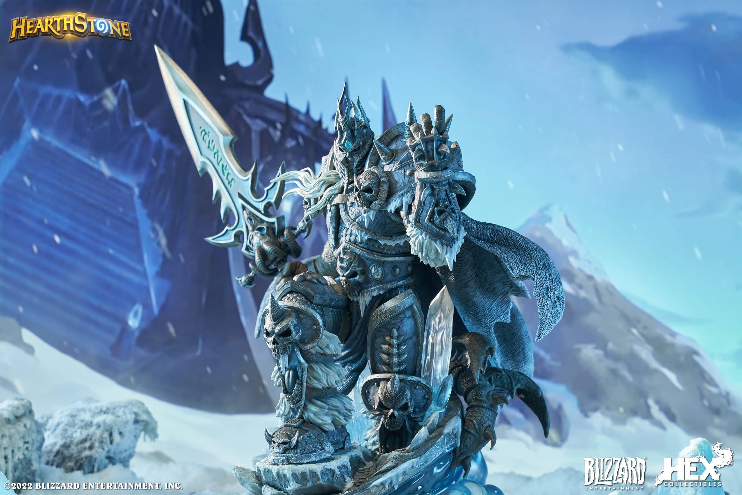 HEX Collectibles Hearthstone The Lich King Statue