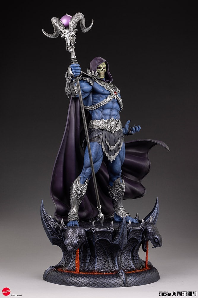 skeletor legends maquette tweeterhead masters of the universe gallery d c f