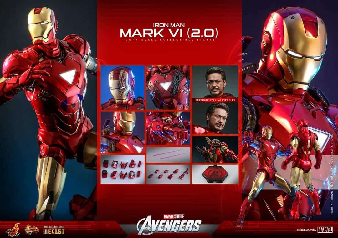 Iron Man Mark VI Figure (2.0)