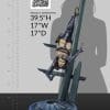 aeon flux scale statue pcs gallery c e cd b