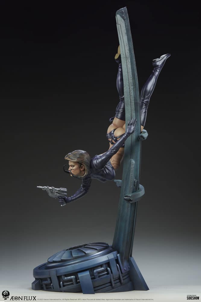 aeon flux scale statue pcs gallery c e c ab