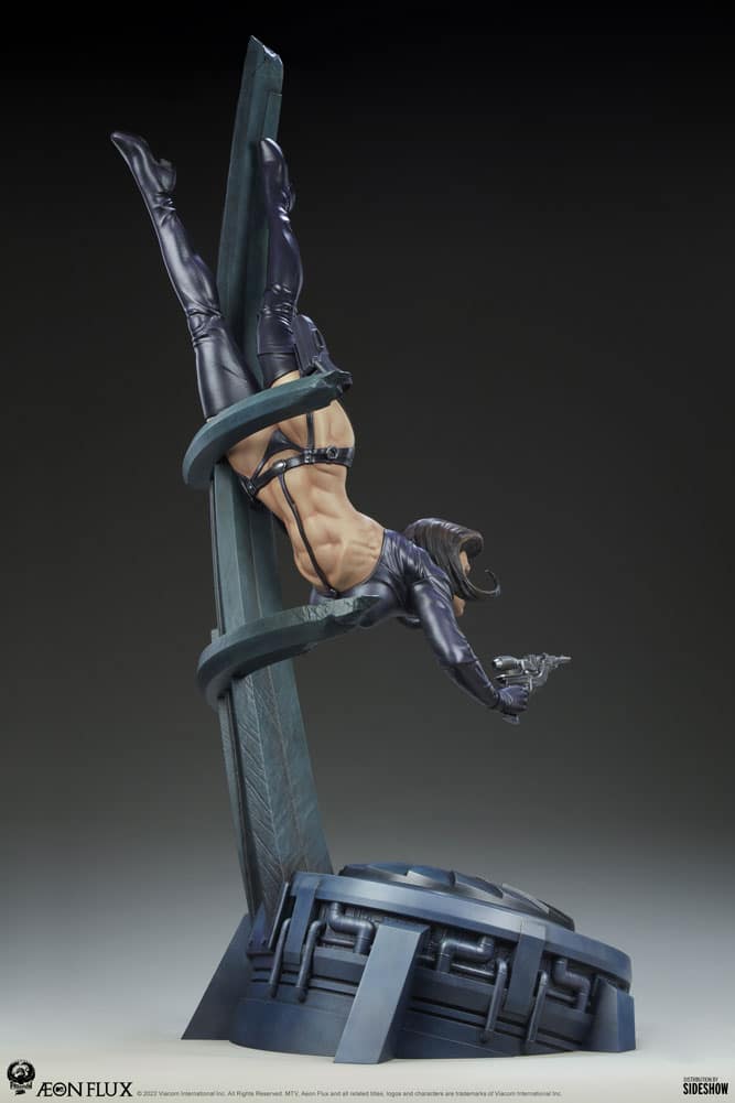 aeon flux scale statue pcs gallery c eae d