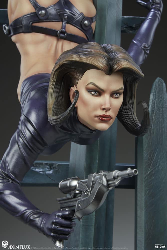 aeon flux scale statue pcs gallery c ec e a