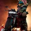 Teenage Mutant Ninja Turtles PCS The Last Ronin On Bike Statue Limited Edition