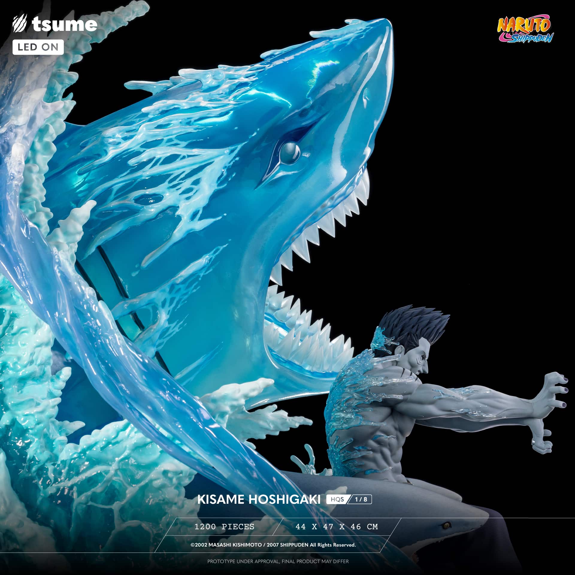 Tsume Naruto Shippuden Kisame Hoshigaki HQS Statue Limited Collectible