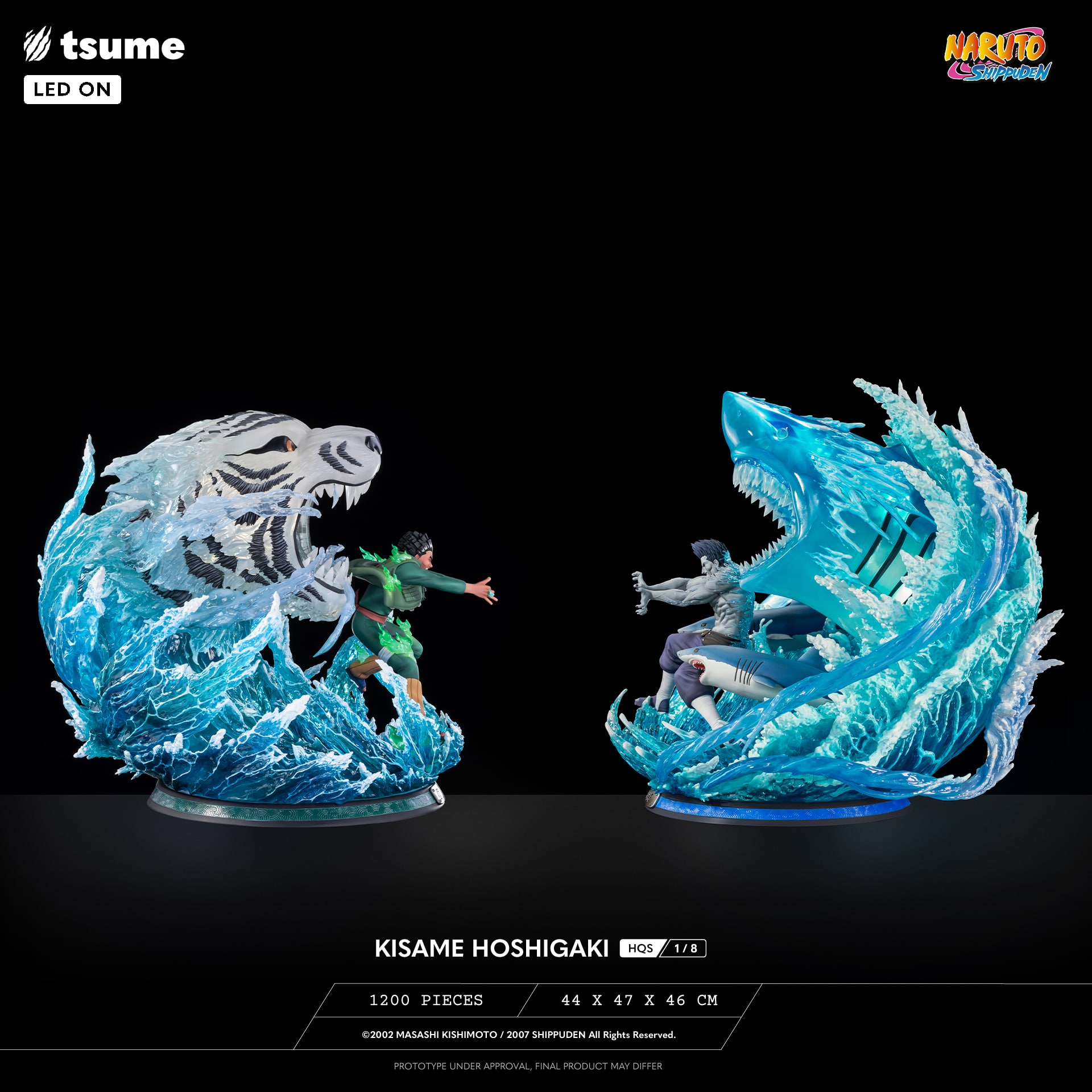 Tsume Naruto Shippuden Kisame Hoshigaki HQS Statue Limited Collectible