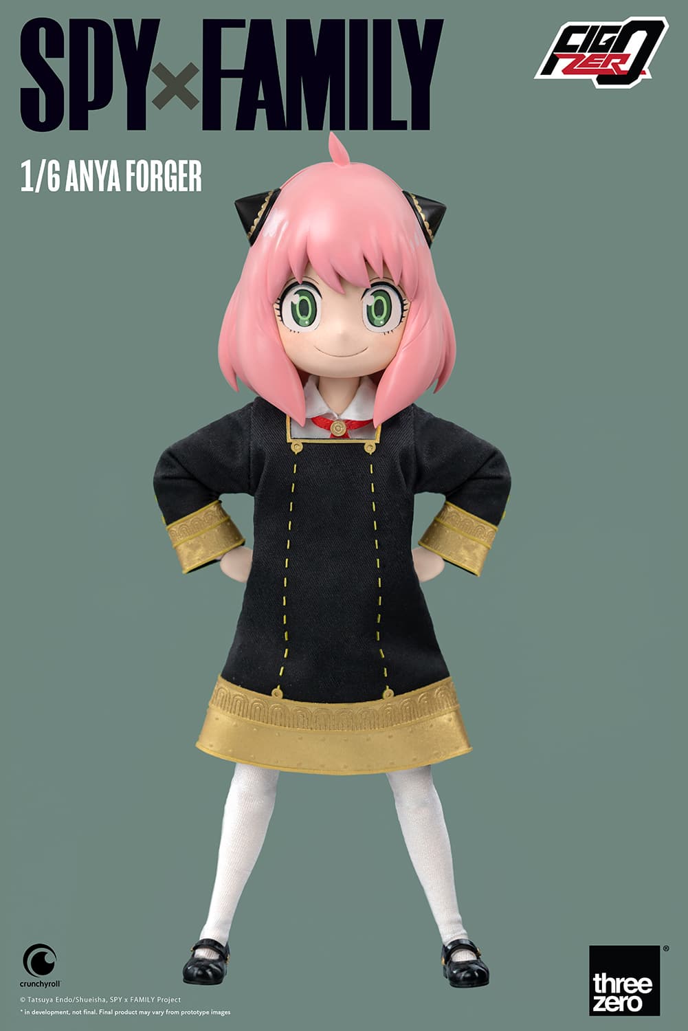 ThreeZero Anya Forger Figure Spy X Family Limited Collectible