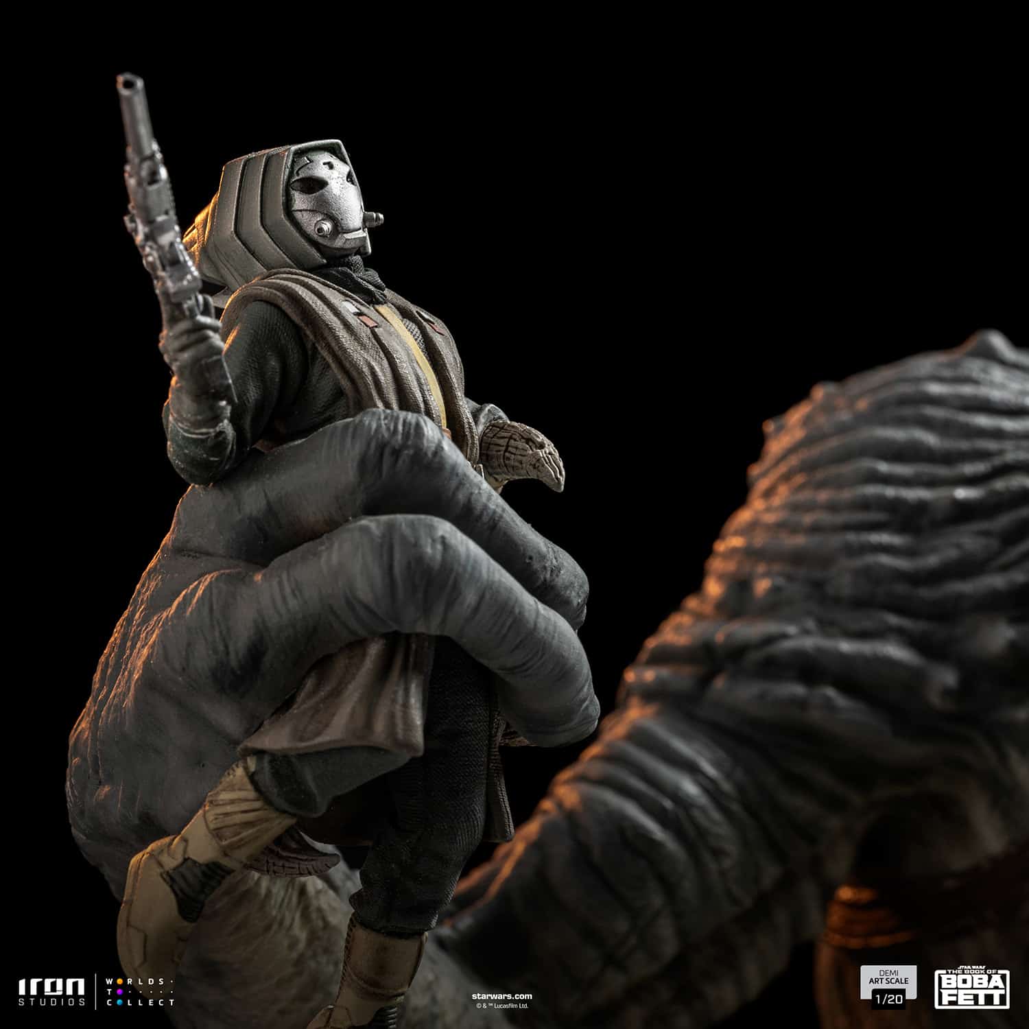 Iron Studios Boba Fett and Rancor Statue Limited Star Wars Collectible