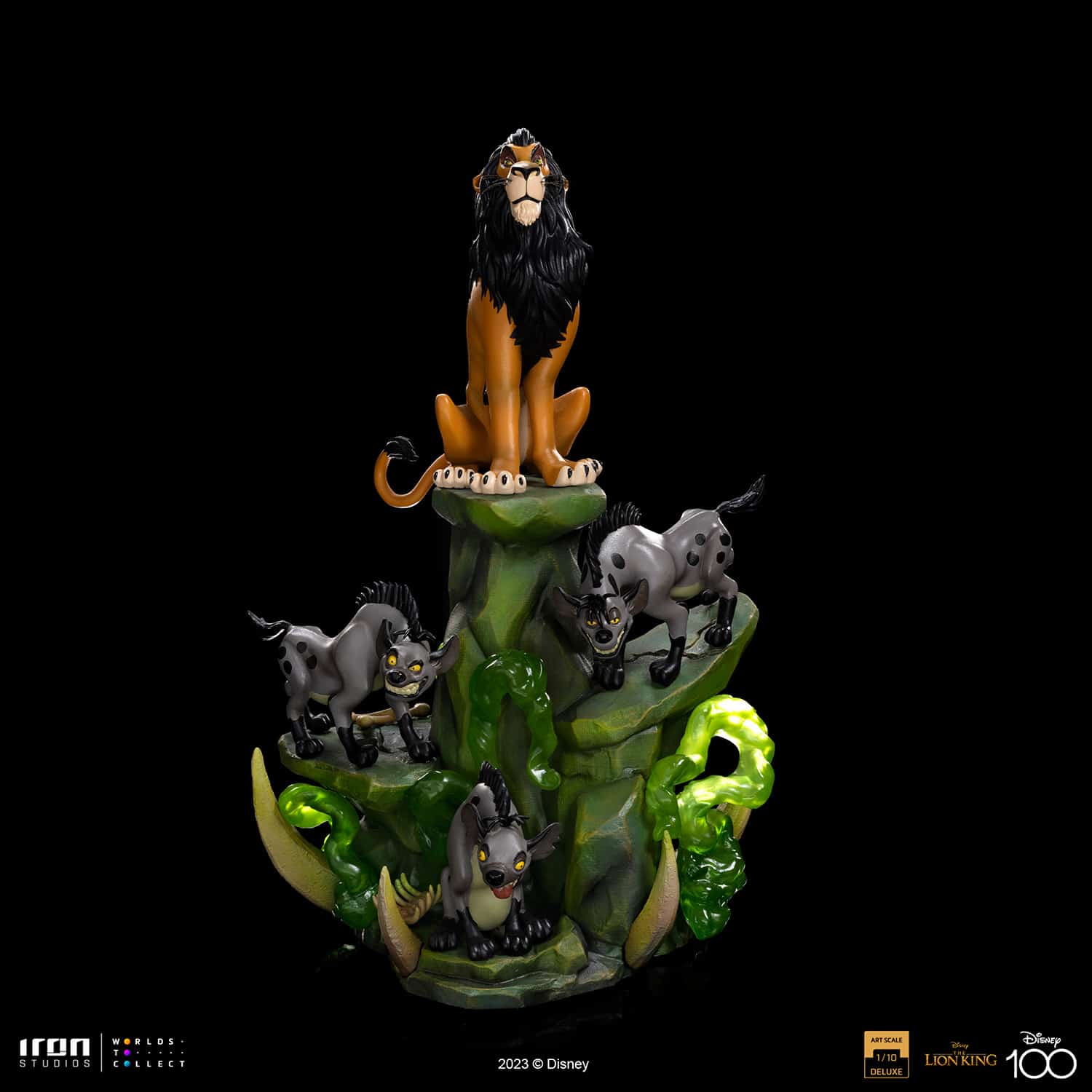 Iron Studios Scar Deluxe Statue The Lion King Limited Collectible