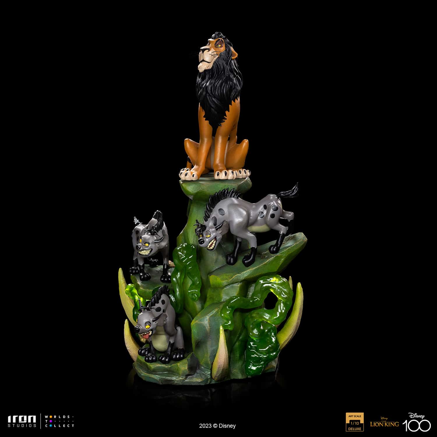Iron Studios Scar Deluxe Statue The Lion King Limited Collectible