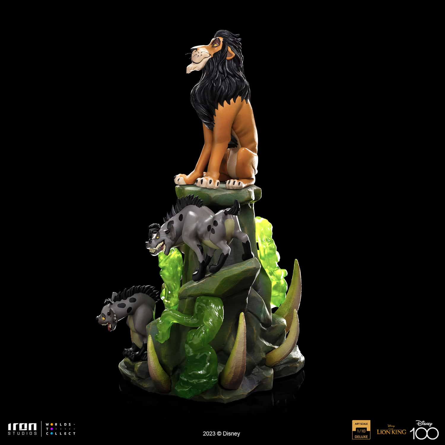 Iron Studios Scar Deluxe Statue The Lion King Limited Collectible