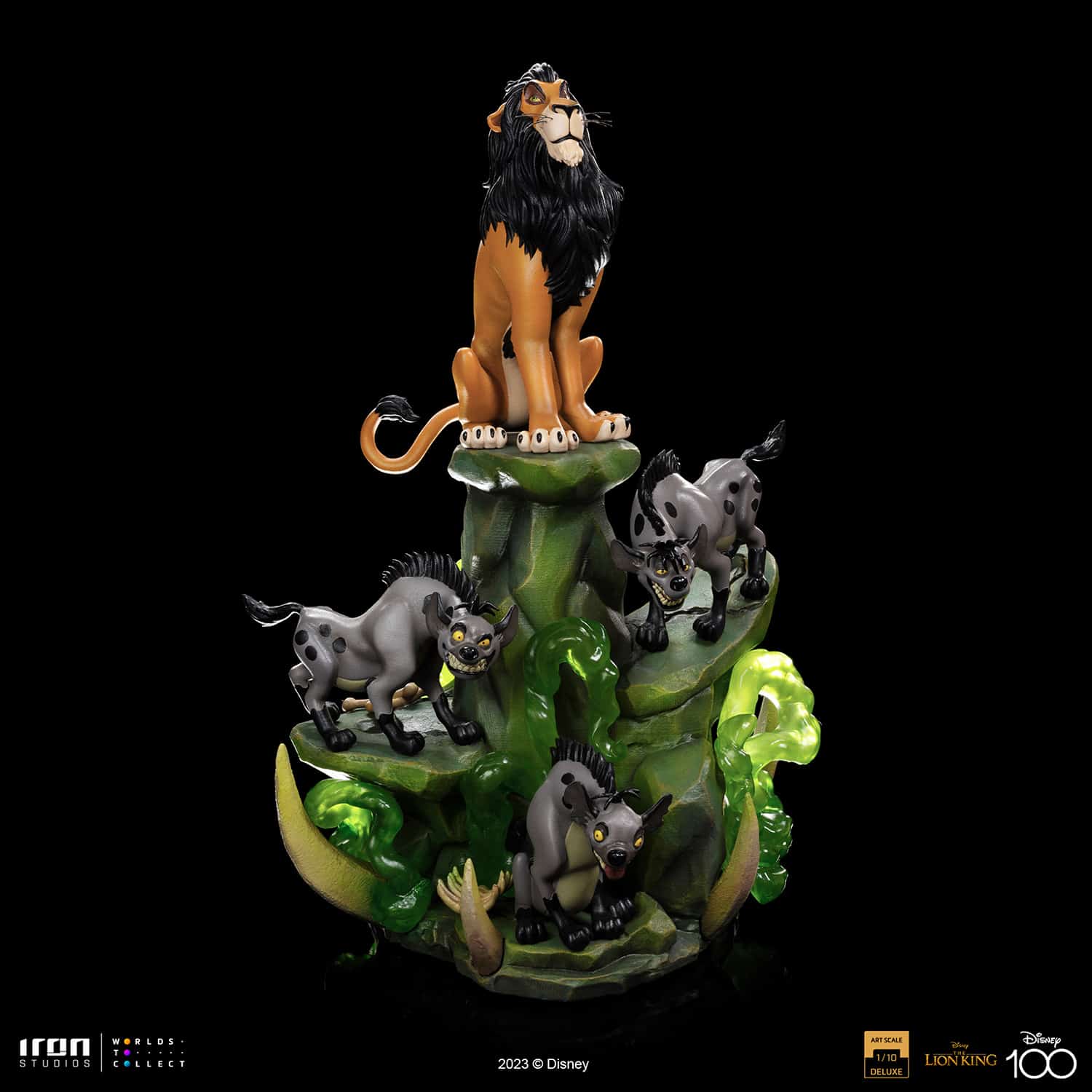 Iron Studios Scar Deluxe Statue The Lion King Limited Collectible