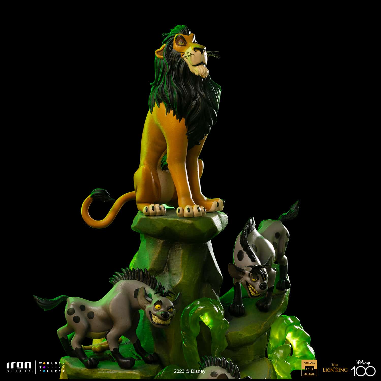 Iron Studios Scar Deluxe Statue The Lion King Limited Collectible