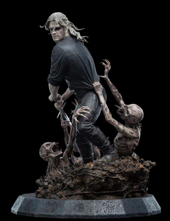 02989d2c-d0fb-429c-a5c0-cae971cec836 WETA Workshop The Witcher Geralt Statue The White Wolf (Season 2) Limited Edition Collectible