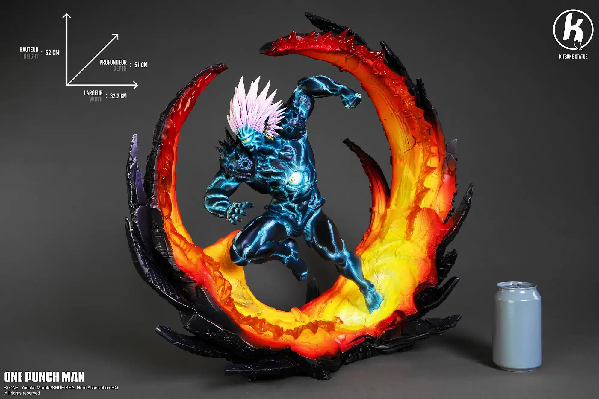 Kitsune One Punch Man Boros Statue 1/6 Limited Collectible