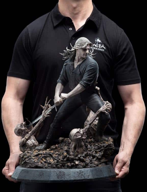 aa5e138a-e95e-4cd7-b869-12119a7afed8 WETA Workshop The Witcher Geralt Statue The White Wolf (Season 2) Limited Edition Collectible