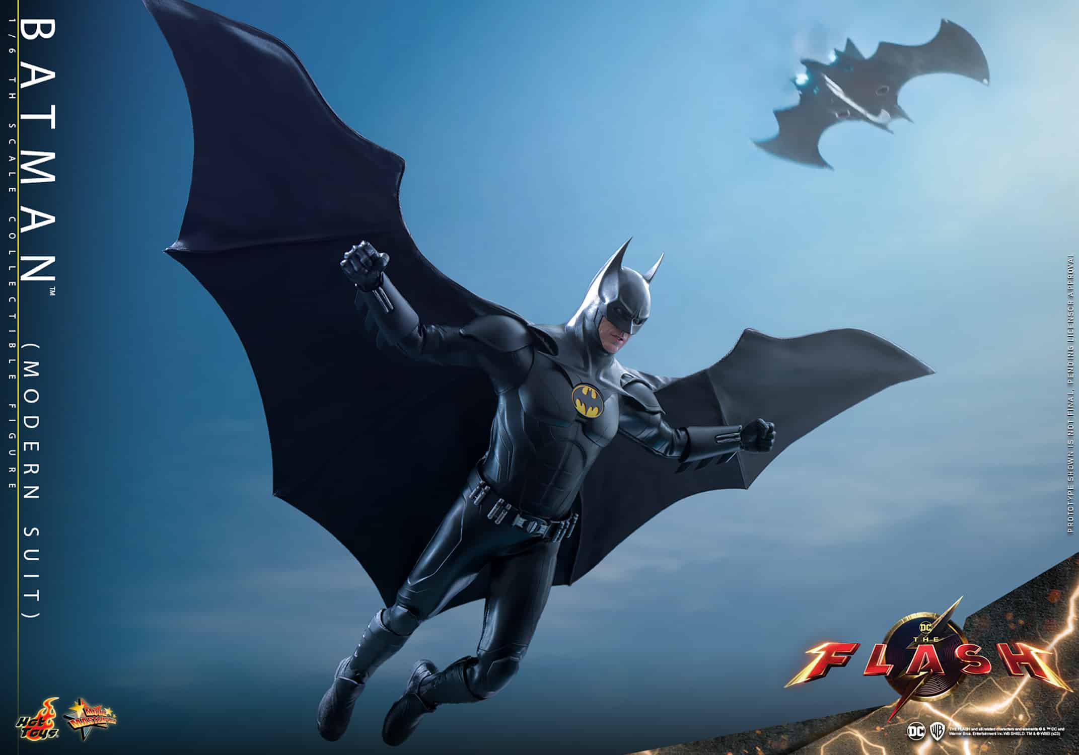 Hot Toys Batman Modern Suit Figure The Flash Limited Collectible